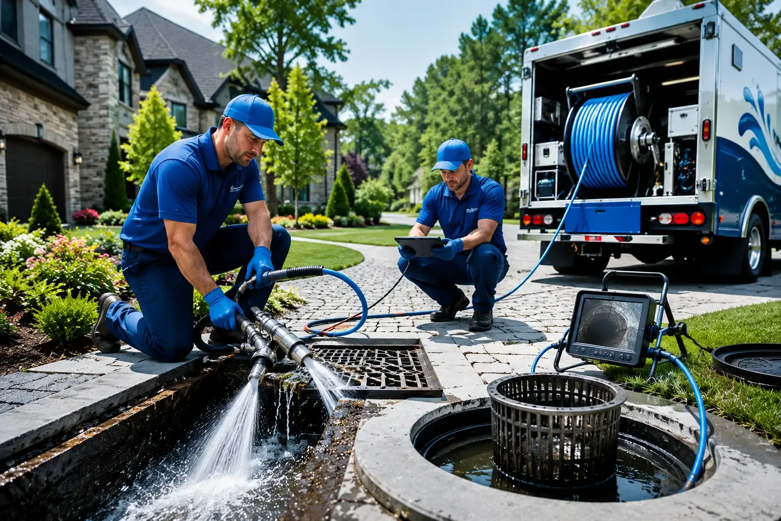 Local outdoor drain cleaning professionals in Waukesha, WI